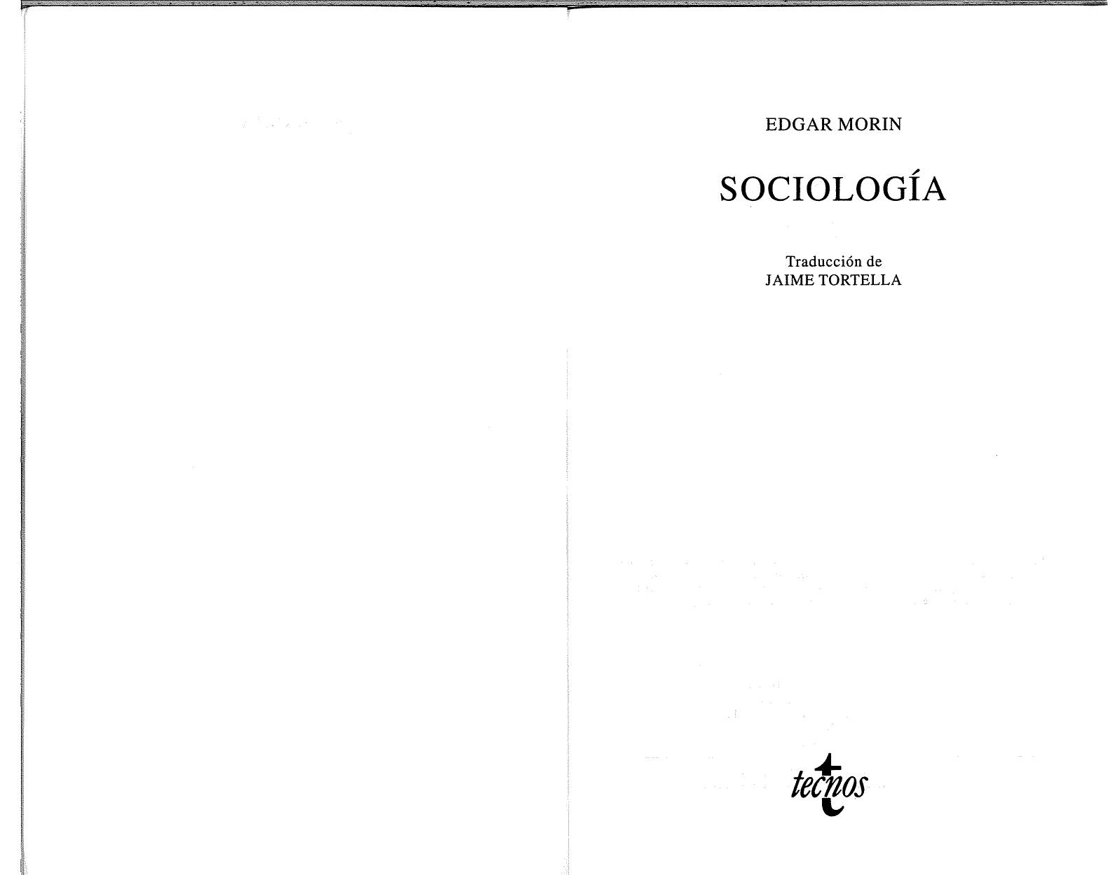 Sociología